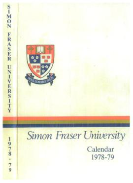 Simon Fraser University Calendar 1978-79