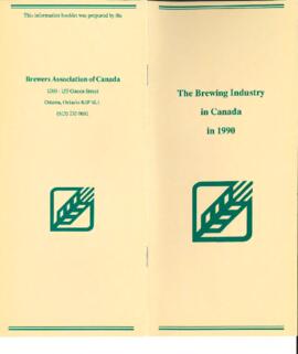 The Brewing Industry in Canada in 1990