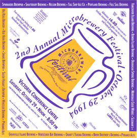 1994 Victoria Microbrewery Festival poster