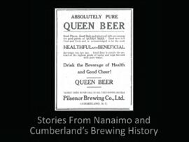 Victoria Beer Week 2016 slides: Stories from Nanaimo and Cumberland Brewing History